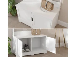 Garderobe branco 80x40x180 lysa