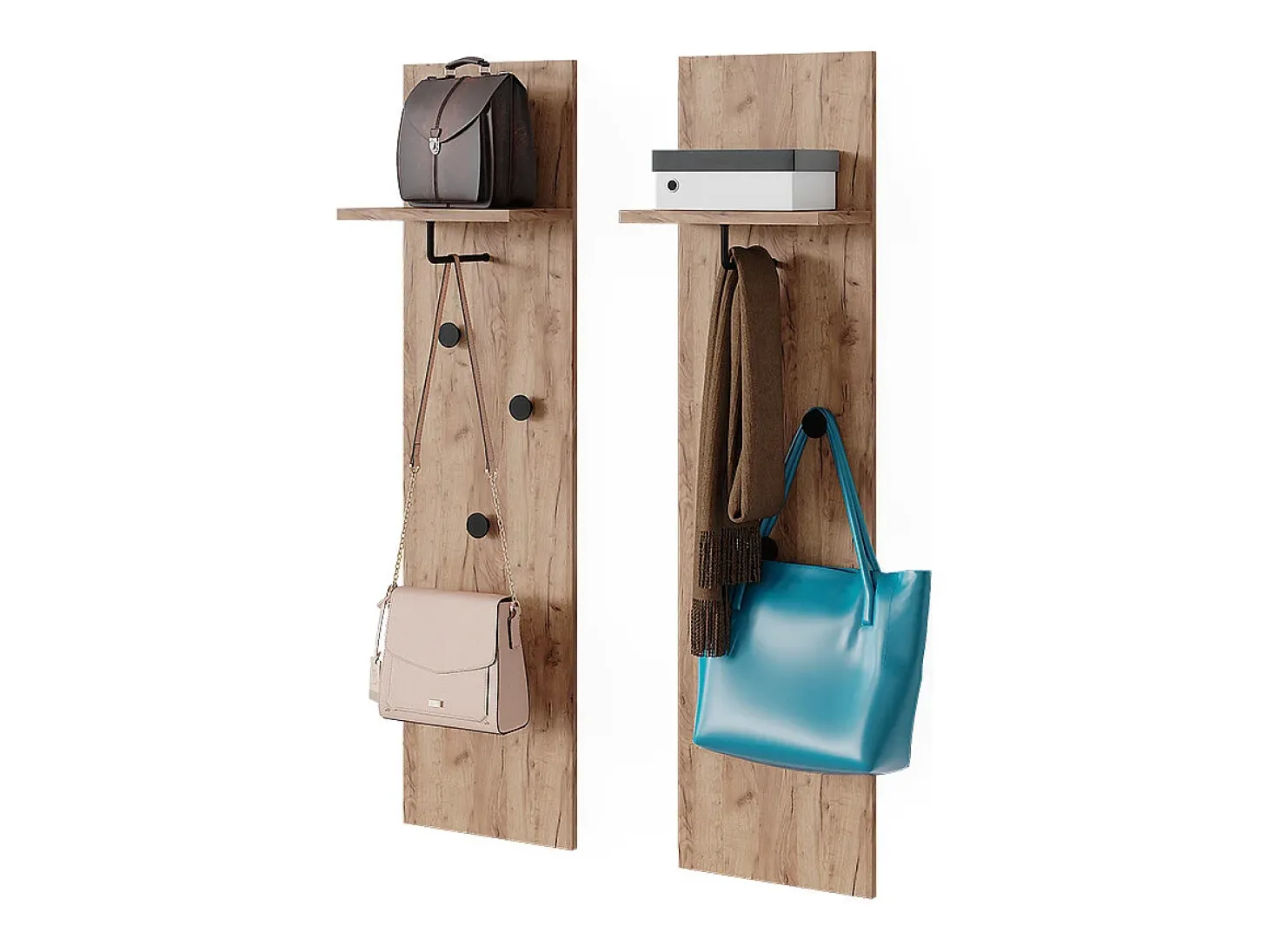 Garderobe carvalho goldkraft 36x21.6x135 siri