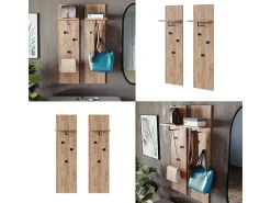 Garderobe carvalho goldkraft 36x21.6x135 siri
