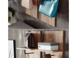 Garderobe carvalho goldkraft 36x21.6x135 siri