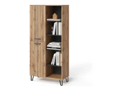Garderobe carvalho wotan 80x38x172 amber