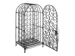 Garrafeira de metal, suporte para 35 garrafas de vinho PT725371