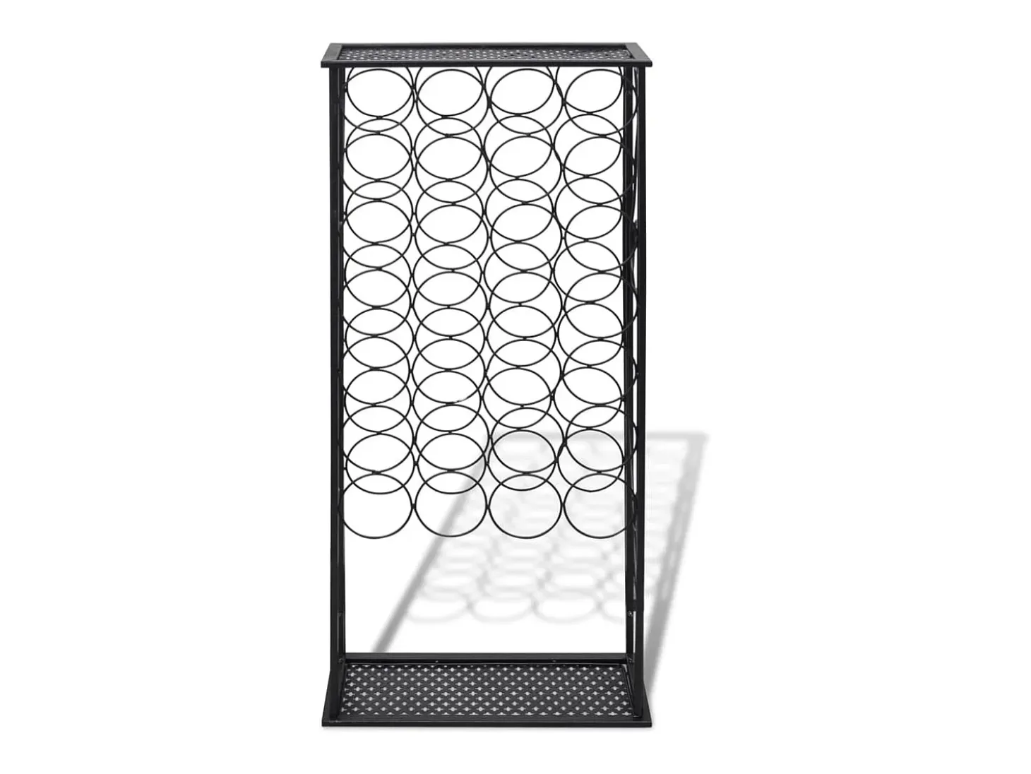 Garrafeira de metal, suporte para 28 garrafas de vinho PT849591
