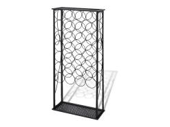 Garrafeira de metal, suporte para 28 garrafas de vinho PT849591