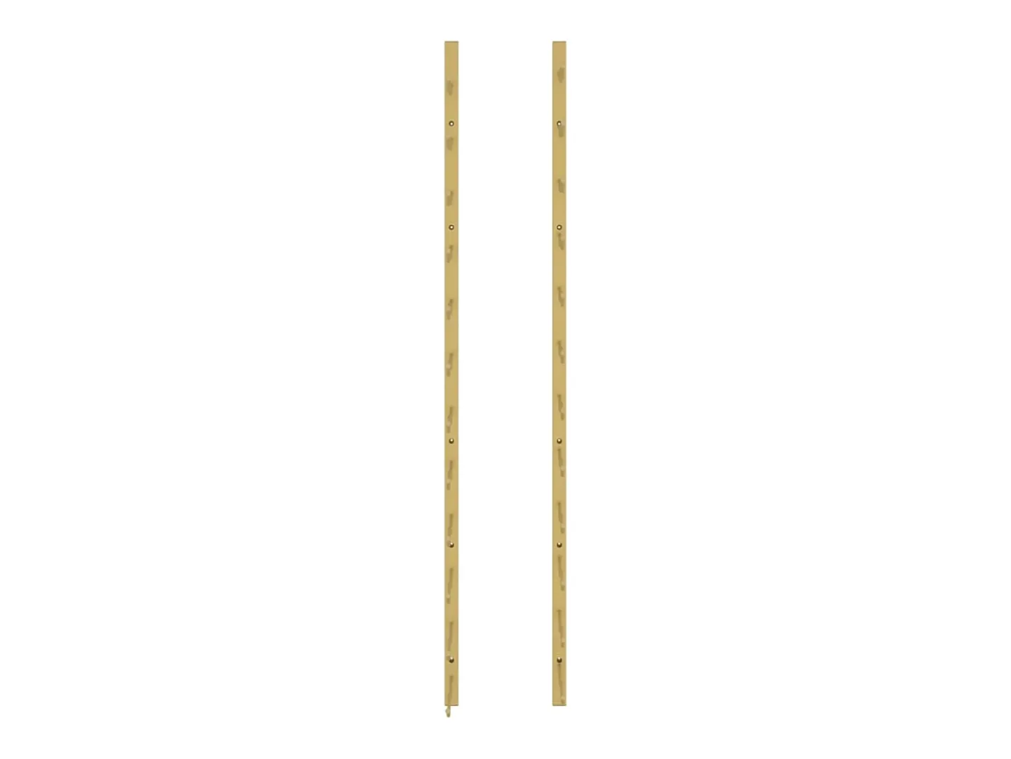 Garrafeira de parede para 24 garrafas ferro dourado PT105394