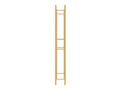 Garrafeira para 96 garrafas metal dourado PT495036