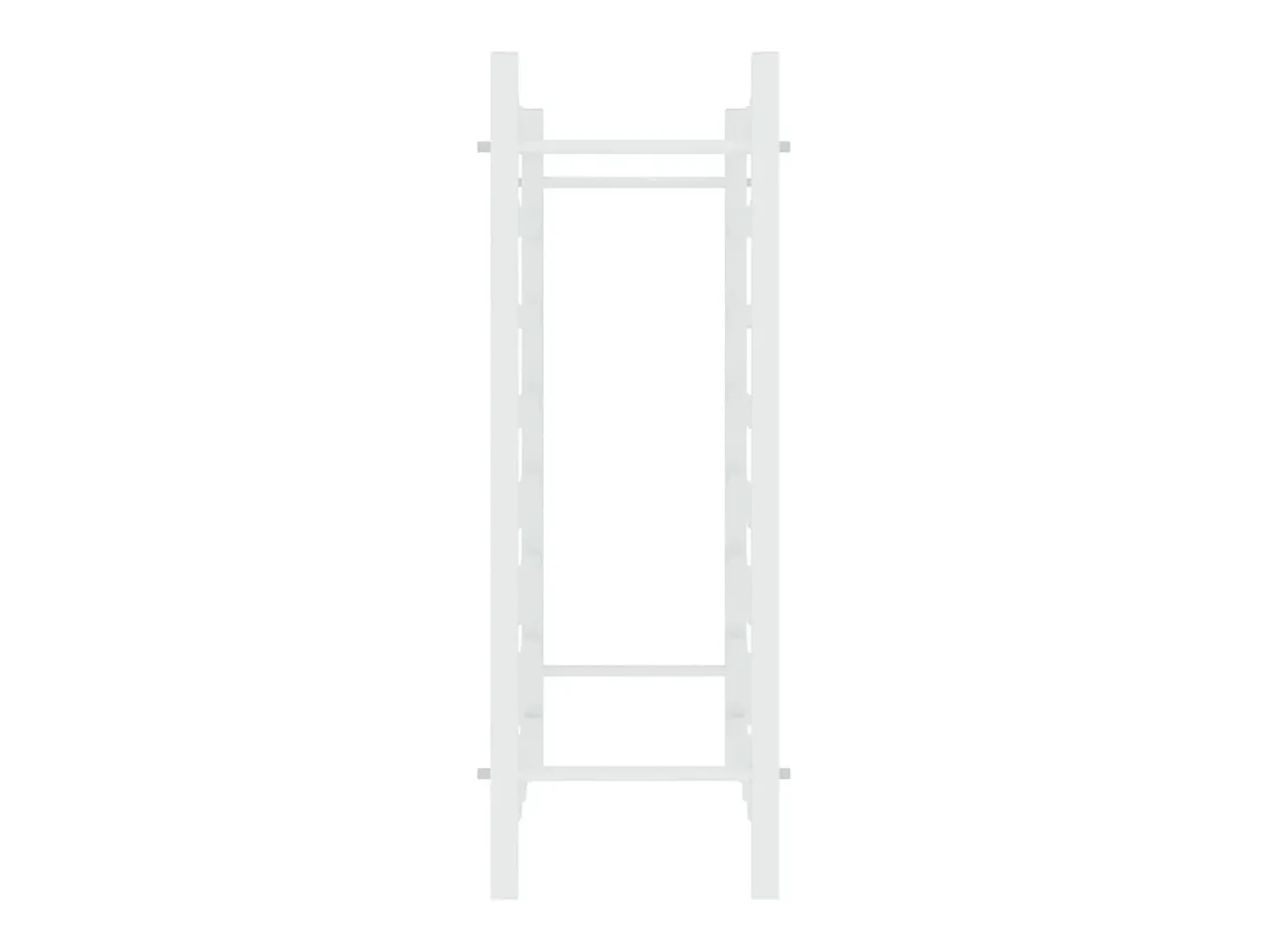 Garrafeira para 48 garrafas metal branco PT862886