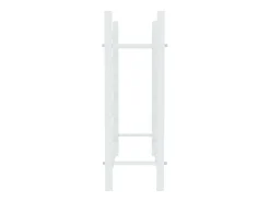 Garrafeira para 36 garrafas metal branco PT861794