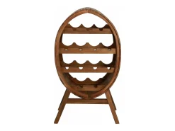 Garrafeira para 13 garrafas em madeira de acácia maciça PT254944