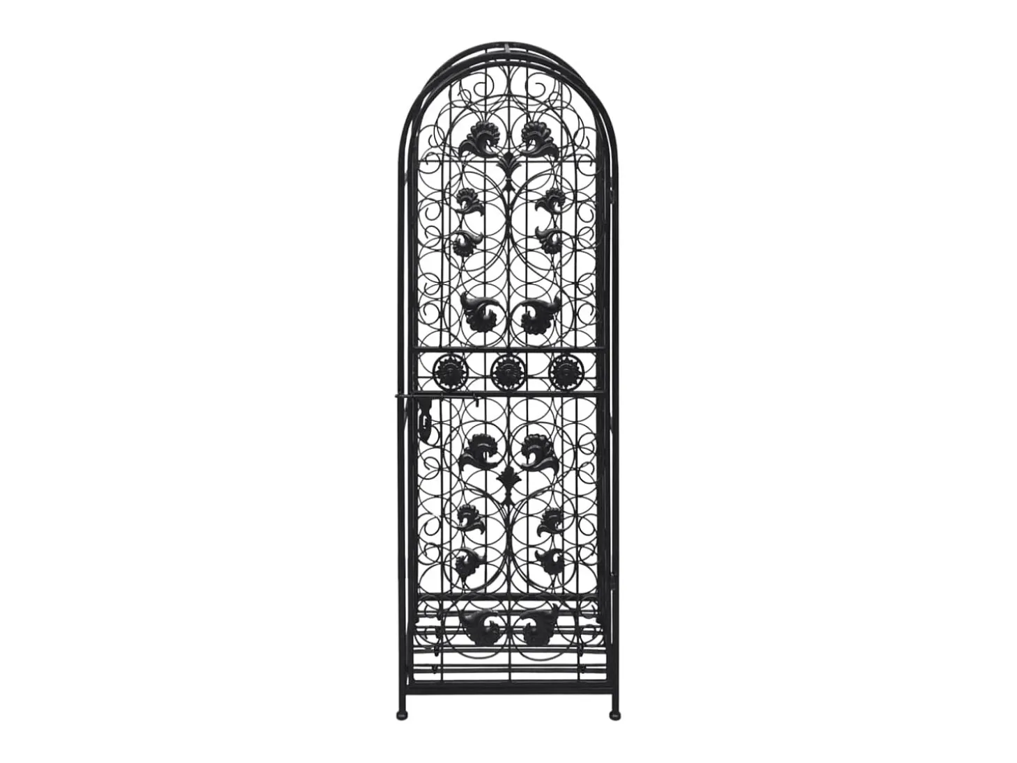 Garrafeira, suporte de metal para 45 garrafas de vinho PT109390