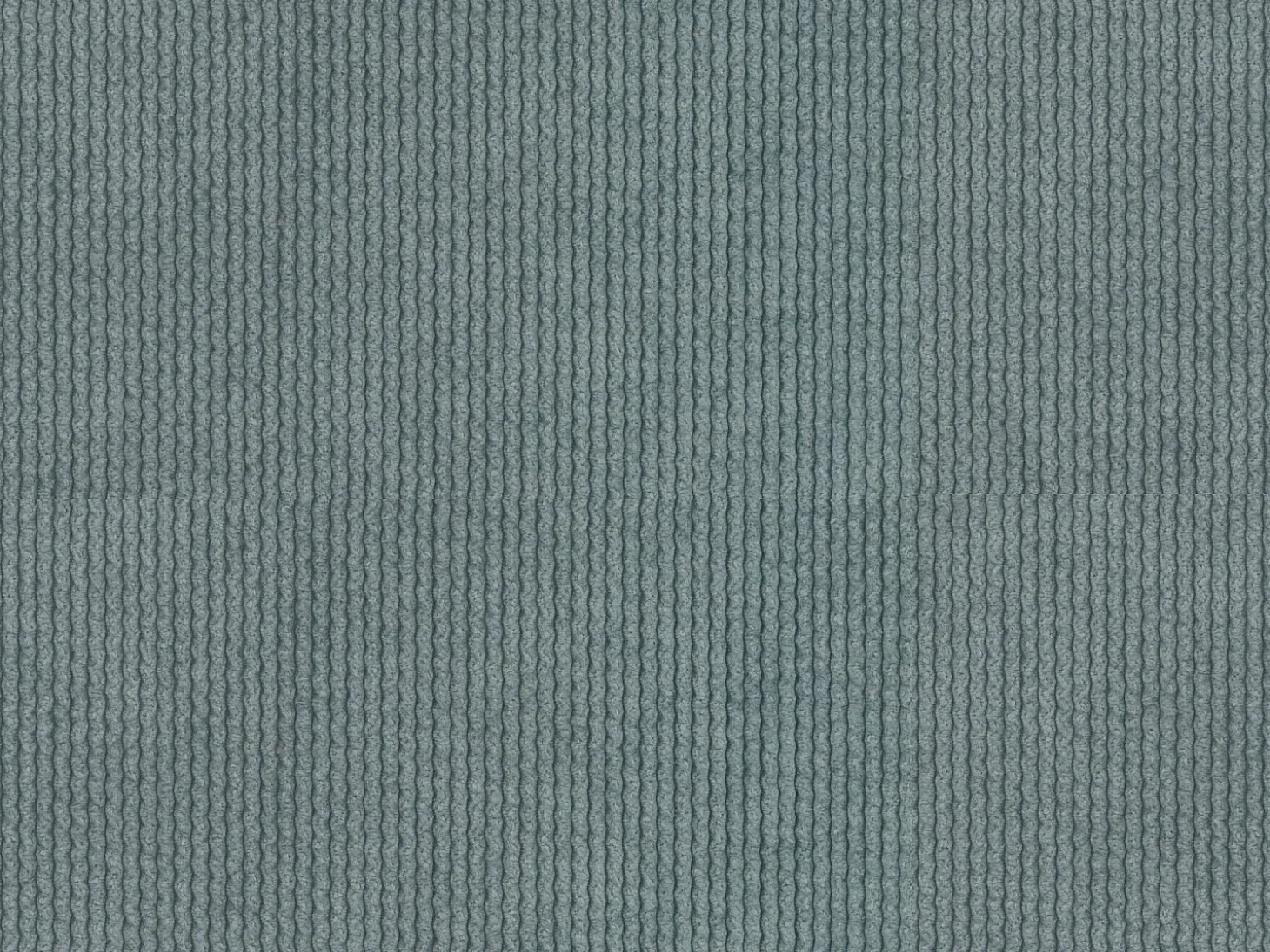 Grande sofá de canto esquerdo em veludo canelado azul estilo design POGNI da Maison Céphy