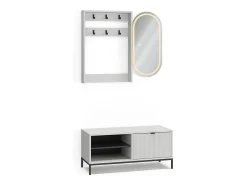 Guarda-roupa branco 100x40x45 eliza