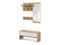 Guarda-roupa branco/artesanal 90x30.1x40 selena
