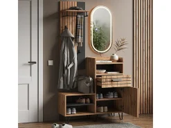 Guarda-roupa carvalho wotan 100x38x100 amber