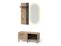 Guarda-roupa carvalho wotan 100x38x100 amber