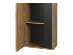 Hängeschrank carvalho goldkraft/antracite 50.1x28.3x78.4 berno