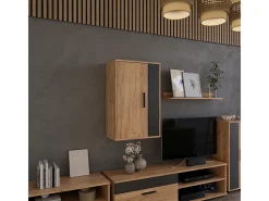 Hängeschrank carvalho goldkraft/antracite 50.1x28.3x78.4 berno