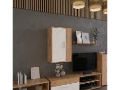 Hängeschrank carvalho goldkraft/branco 50.1x28.3x78.4 berno