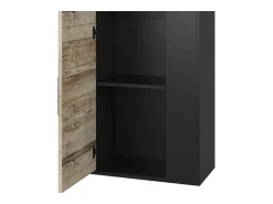 Hängeschrank carvalho preto/areia 50.1x28.3x78.4 berno