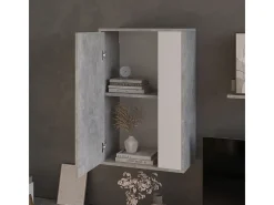 Hängeschrank concreto/branco 50.1x28.3x78.4 berno