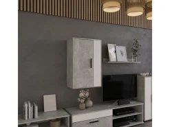 Hängeschrank concreto/branco 50.1x28.3x78.4 berno