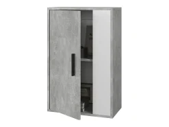 Hängeschrank concreto/branco 50.1x28.3x78.4 berno