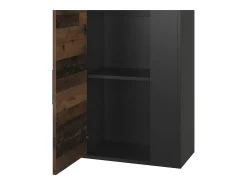 Hängeschrank preto/estilo antigo 50.1x28.3x78.4 berno