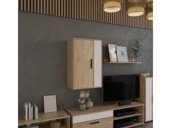Hängeschrank sonoma/branco 50.1x28.3x78.4 berno