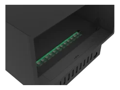 Invapo Inside 800 Lareira a Vapor de Embutir - Chama Multicolorida, Efeito 3D e Controle por Aplicativo, Tanque de 1,2L - Recarga Automática de 835cm