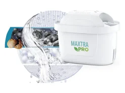 Jarra filtrante Brita Marella Vermelha 2,4L com cartucho Maxtra Pro All-In-1 e indicador LED