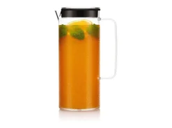 Jarra infusora BODUM Melior 1,2L transparente com tampa anti-respingo e alça ergonômica