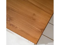Jels | Armário suspenso com 1 porta em MDF castanho