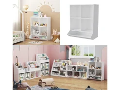 Kinderregal branco 65.5x31x82.5 conny