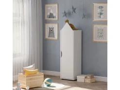 Kinderregal branco 36.4x32.1x130.9 estell
