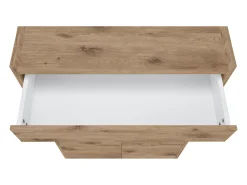 Kosmo | Sapateira com 2 Portas e 1 Gaveta em Carvalho