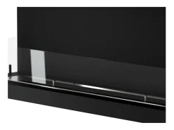 Lareira a Bioetanol de Design Integrado C1200 V.3 com Vidro Aberto em 3 Lados Queimador de 3 Litros