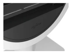 Lareira a bioetanol Incyclorcle Stand - Biolareira de piso com design redondo d.70cm branca