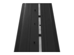 Lareira Bioetanol Embutida ou Independente Insert Black 1200 - Lareira Bioetanol Slim Preta com Dois Painéis de Vidro, Tanque de 3L - 120cm