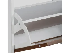 Lareira com 2 portas de aglomerado preto