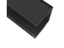 Lareira de embutir Corner R1200 a vapor com chama multicolorida, efeito 3D e controle por aplicativo, tanque de 2,4 l - 120 cm
