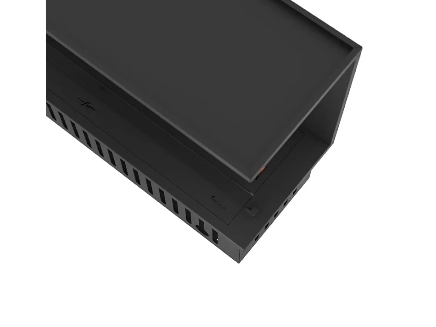 Lareira de embutir Corner R1200 a vapor com chama multicolorida, efeito 3D e controle por aplicativo, tanque de 2,4 l - 120 cm