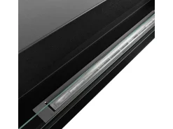 Lareira de parede a bioetanol bio lareira 120x40 SIENA 120 Preto
