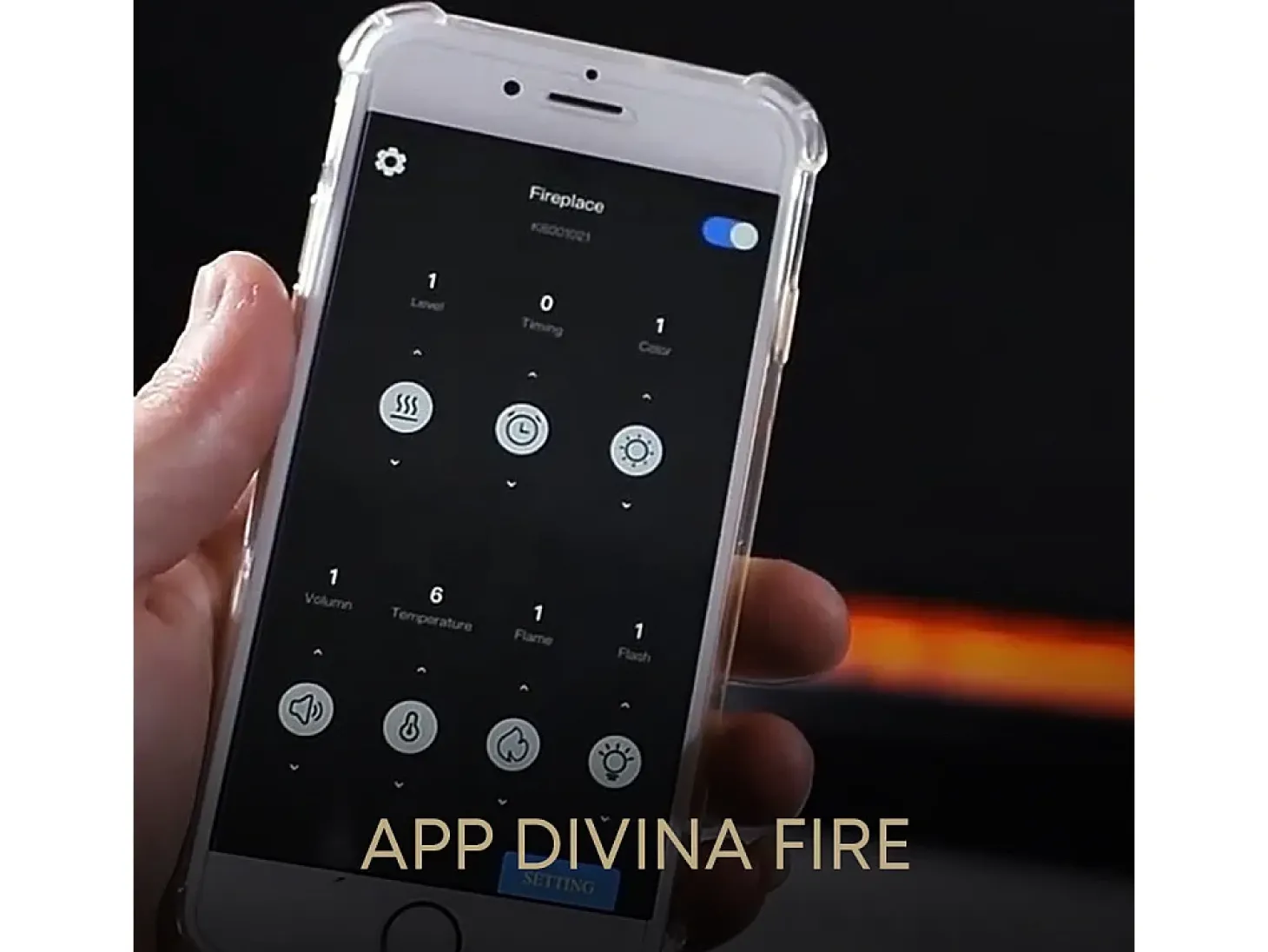 Lareira elétrica com vapor de água 3D APP queimador de inserção embutido 100 PRO-LINE