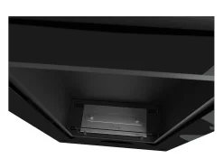 Lareira embutida a bioetanol Frame 550 SimpleFire em branco com vidro
