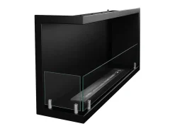 Lareira embutida a bioetanol biofireplace de canto 90x45 SUTRI 90 SX