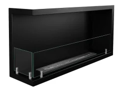 Lareira embutida a bioetanol biofireplace de canto 90x45 SUTRI 90 SX