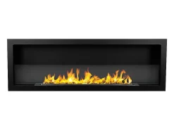 Lareira embutida a bioetanol de parede biofireplace 120x40 FURORE 120