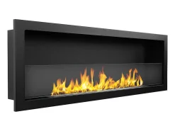 Lareira embutida a bioetanol de parede biofireplace 120x40 FURORE 120