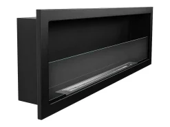 Lareira embutida a bioetanol de parede biofireplace 120x40 FURORE 120