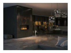 Lareira embutida a bioetanol INSIDE 1200 Infire com vidro